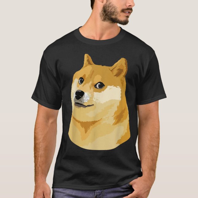Dogecoin Just Doge  T-Shirt (Vorderseite)