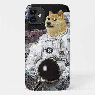 Dogecoin-Münze zum Mondastronaut Case-Mate iPhone Hülle