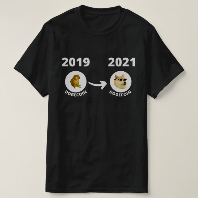 DogeCoin T-Shirt (Design vorne)