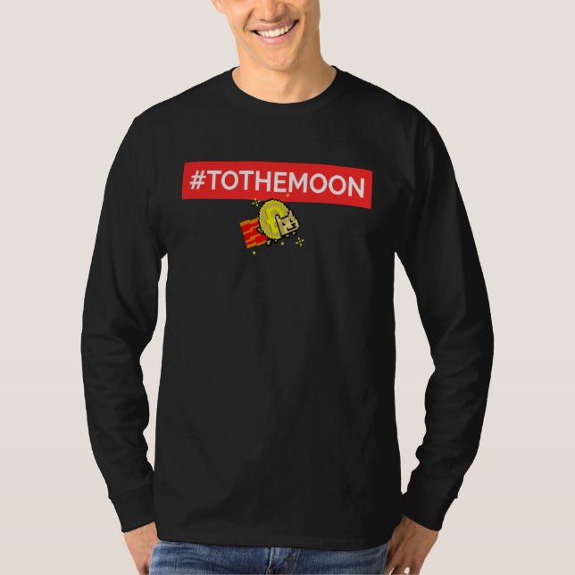 Dogecoin To The Moon T-Shirt (Vorderseite)