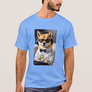 Dogecoin zum Mond T-Shirt