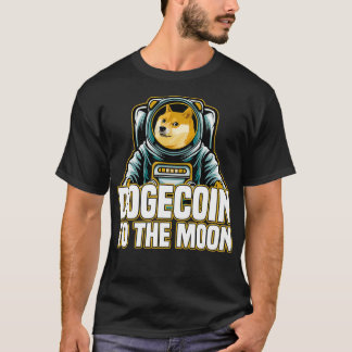 Dogecoin zum Mond T-Shirt