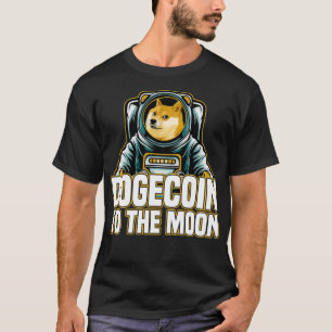 Dogecoin zum Mondpullover T-Shirt