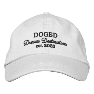 DOGED Dream Destination Bestickte Baseballkappe