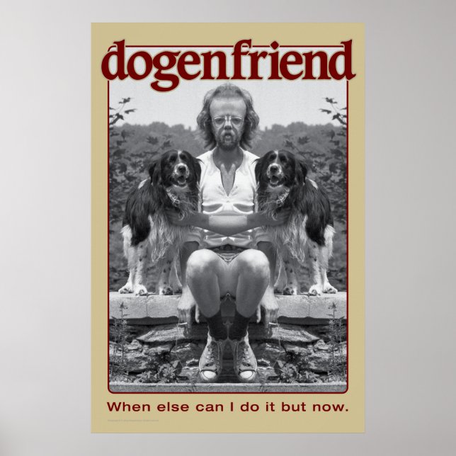 Dogenfreundesposter Poster (Vorne)