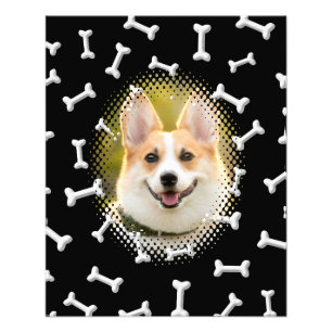 Dogenrahmen für Knochenmuster drucken Fotodruck
