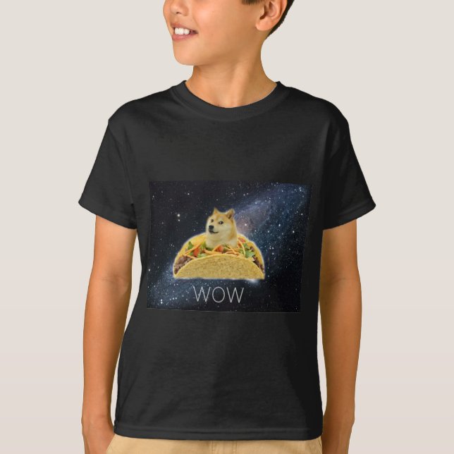 Dogeraum Taco meme T-Shirt (Vorderseite)