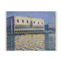 Doges Palace (Le Palais Ducal) Claude Monet
