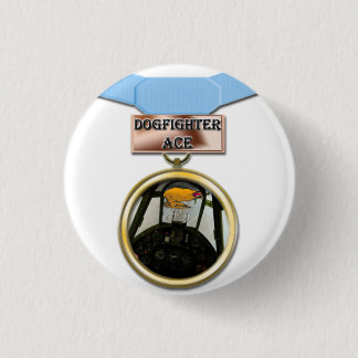 Dogfighter As-Medaillenknopf Button