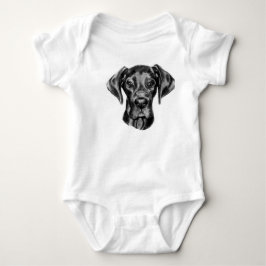 Dogge-Babyausstattung Baby Strampler