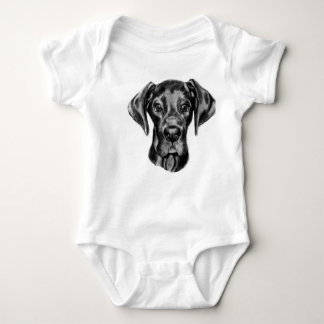 Dogge-Babyausstattung Baby Strampler