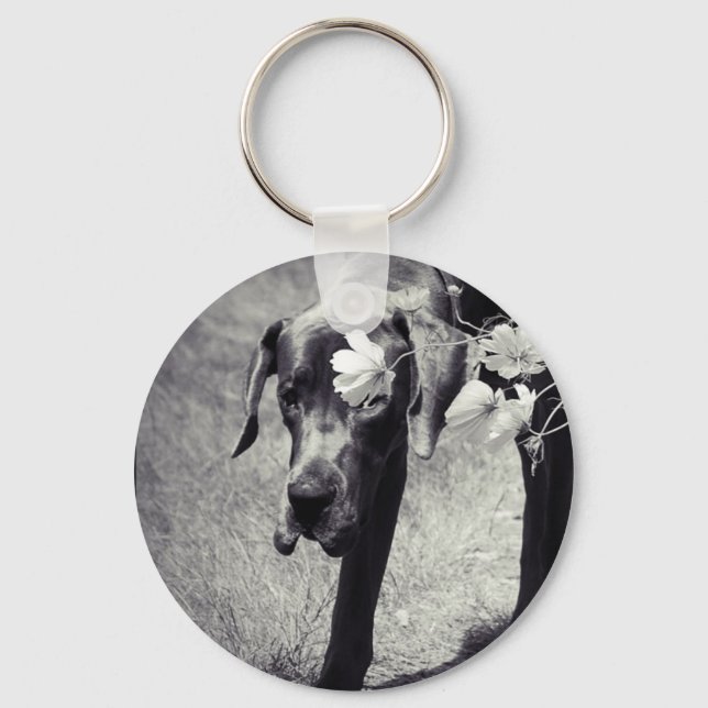 Dogge Balu Schlüsselanhänger (Vorderseite)