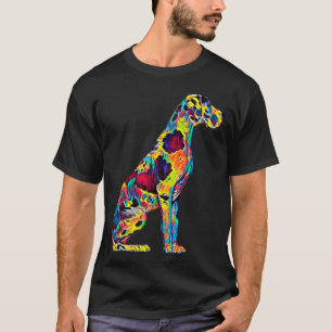 Dogge-großes Hundehaustier-voller Körper Chillin T-Shirt