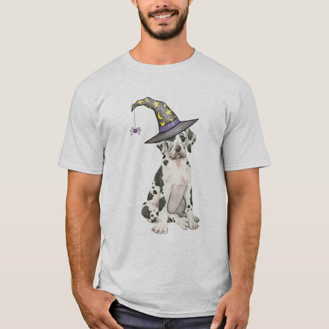 Dogge-Hexe T-Shirt (Vorderseite)