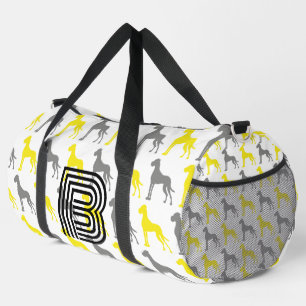 Dogge Monogrammierte Reisetasche Duffle Bag