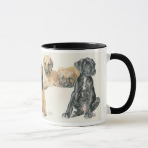 Dogge-Welpen Tasse