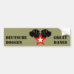 Doggen Aufkleber Autoaufkleber
