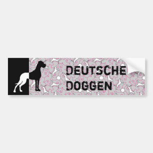Doggen-Autoaufkleber Autoaufkleber