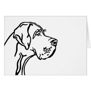 Doggen-Kopf-Design