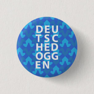 Doggen Muster Kopf Button