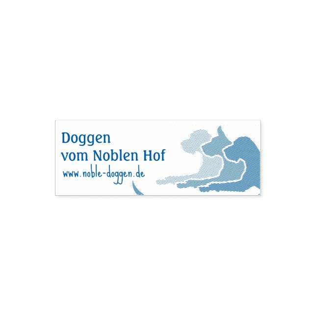 Doggen Stempel Web Adresse (Design)