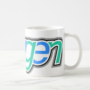 Doggen Text mit Kopf Tasse