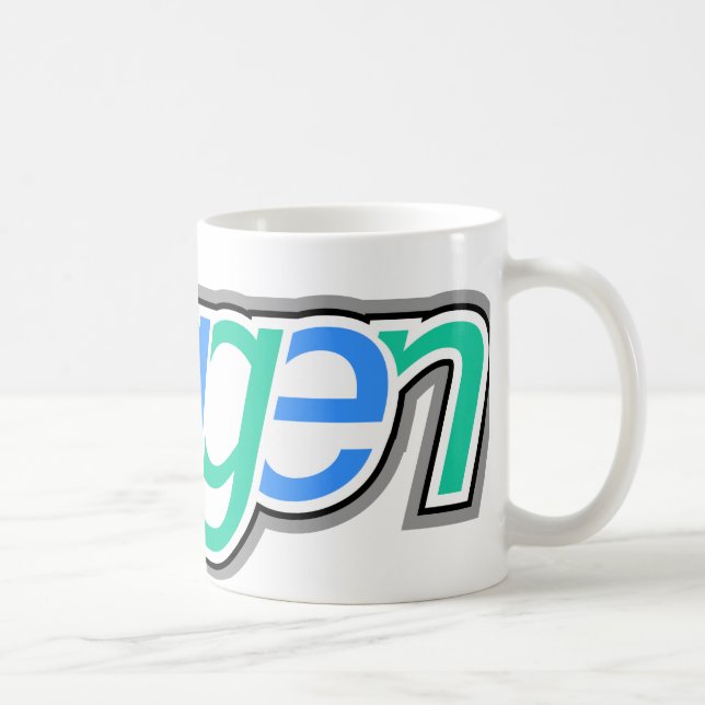Doggen Text mit Kopf Tasse (Rechts)