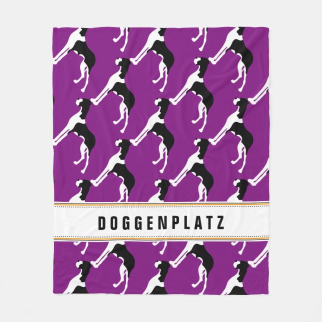 Doggenplatz Fleece-Decke Fleecedecke (Vorderseite)