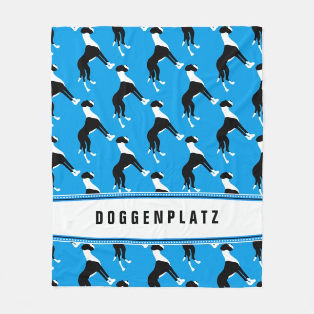 Doggenplatz Fleece-Decke Fleecedecke (Vorderseite)