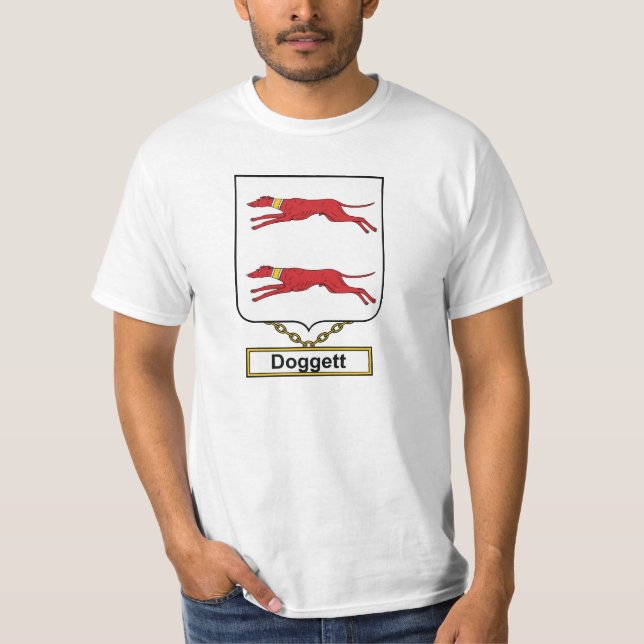 Doggett Familienwappen T-Shirt (Vorderseite)