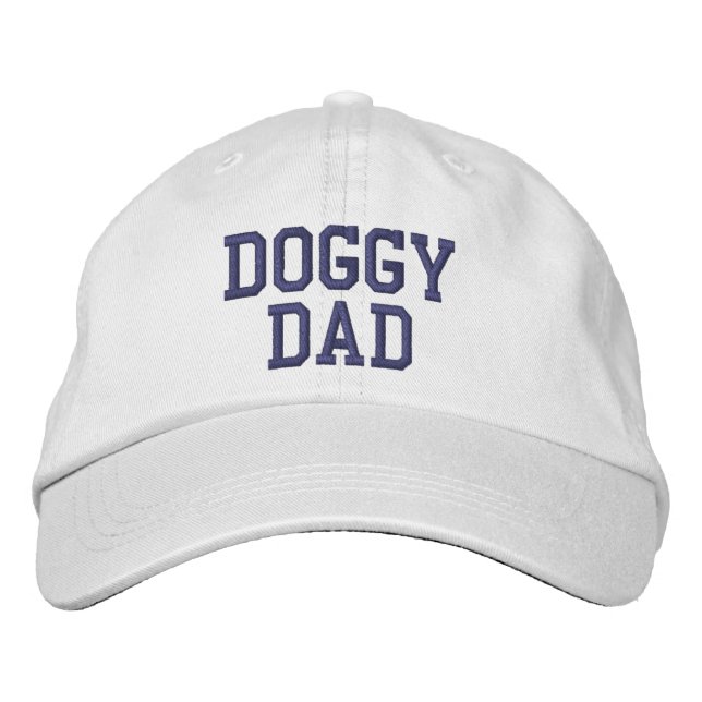 DOGGGY VATER bestickter Hut (Vorderseite)