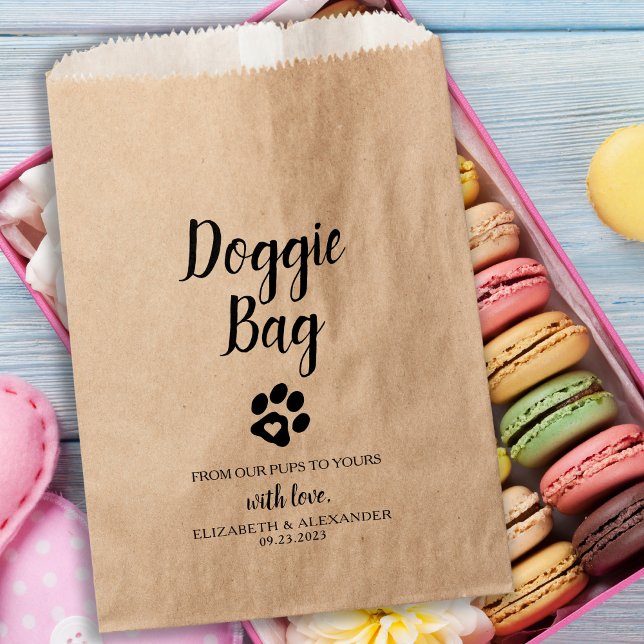 Doggie Bag Biscuit Bar Hund Leckerei Gastgeschenk  Geschenktütchen (Von Creator hochgeladen)