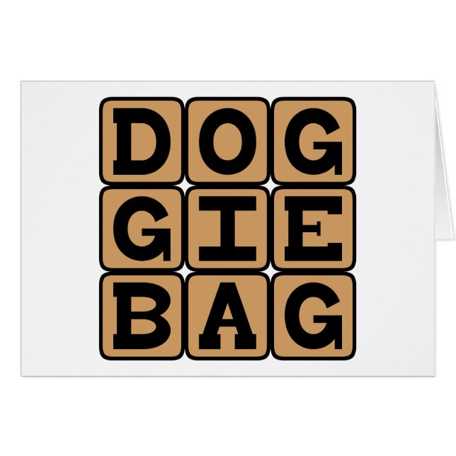 Doggie Bag, Restaurant Leftovers (Vorderseite (Horizontal))