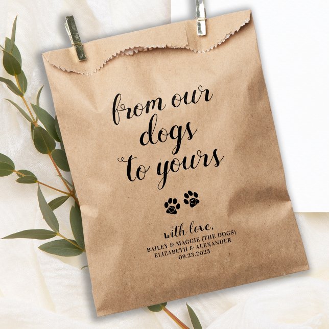 Doggie Bag von unseren Hunden bis hin zur Hochzeit Geschenktütchen (Von Creator hochgeladen)