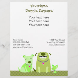 Doggie Daycare/Dog Walker Promoter Flyer