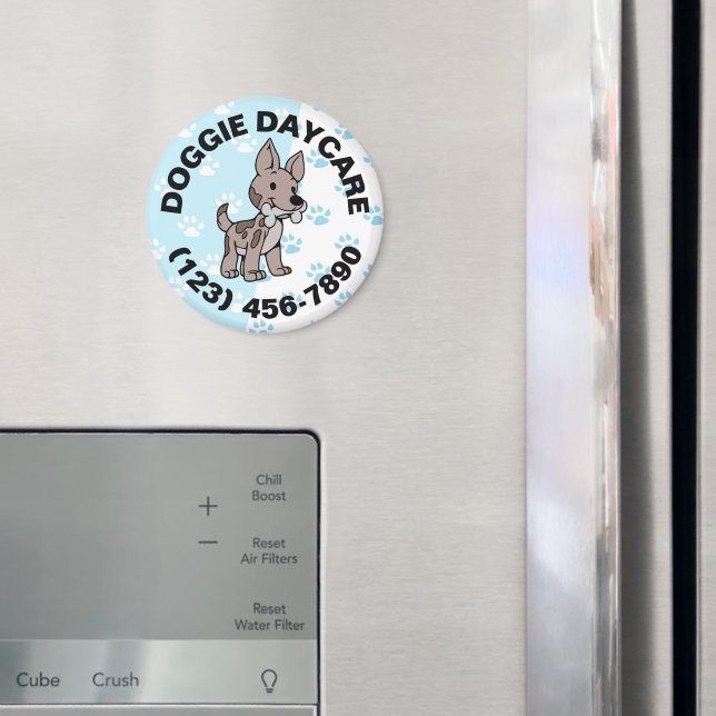 Doggie Daycare Magnet (In Situ (Kühlschrank))