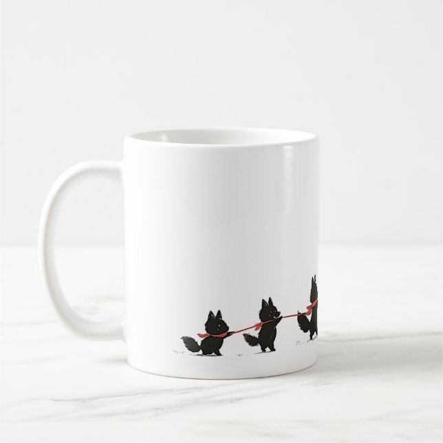 Doggie Family 12 Tasse (Links)