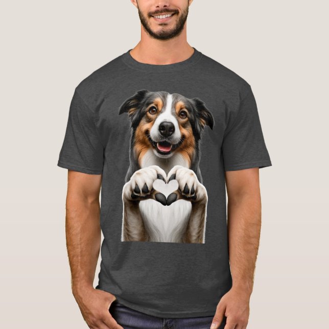 DOGGIE Heart T-Shirt (Vorderseite)