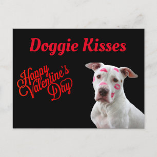 Doggie Kisses Postkarte