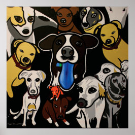 Doggie World Poster