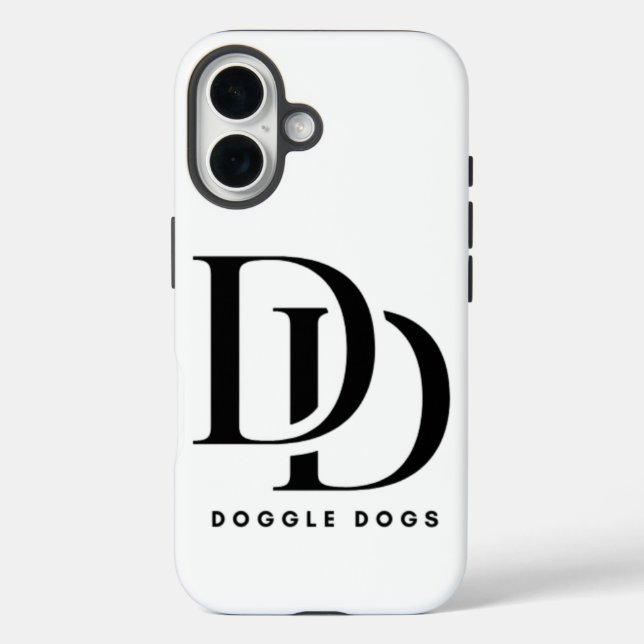 DOGGLE-HUNDE Case-Mate iPhone HÜLLE (Rückseite)