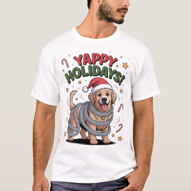 Doggone Merry T-Shirt (Vorderseite)