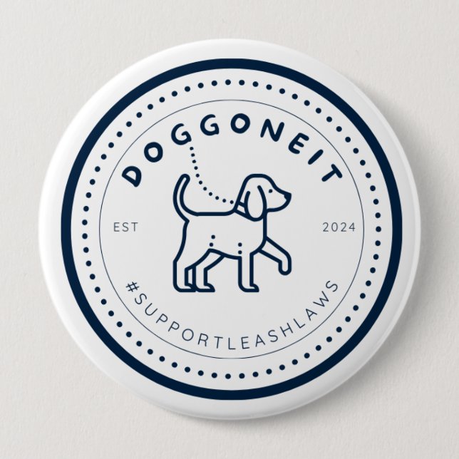 DogGoneIt! Button (Vorderseite)