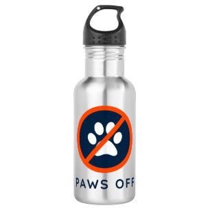 DogGoneIt -Paws Off-18 oz Edelstahlflasche