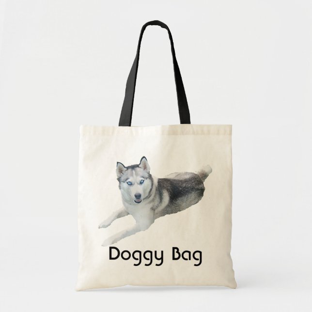 Doggy Bag - Siberischer Husky Tragetasche (Vorne)