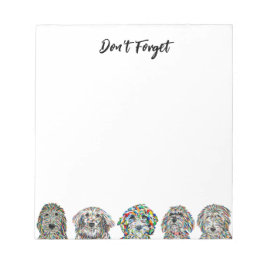 Doggy Notepad Notizblock
