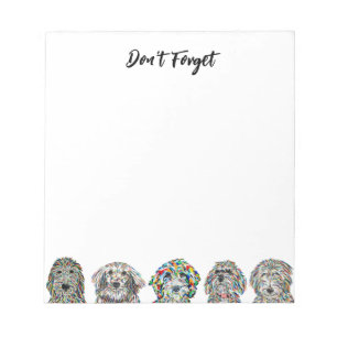 Doggy Notepad Notizblock
