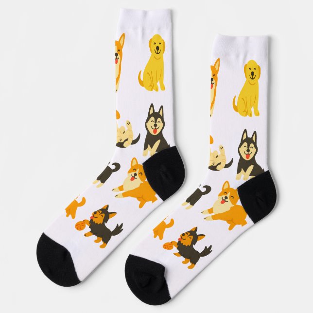 Doggy Sock Socken (Linkes Detail)