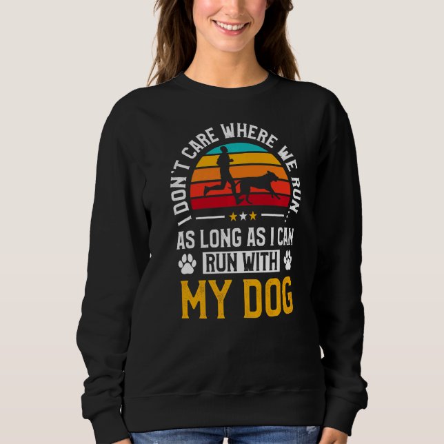 Doggy Sports Runner P Sweatshirt (Vorderseite)