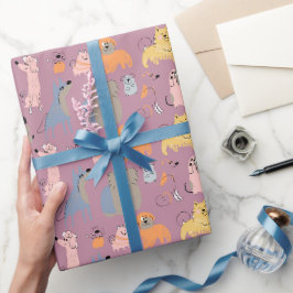 Doggy Style Geschenkpapier - Niedliche Welpen